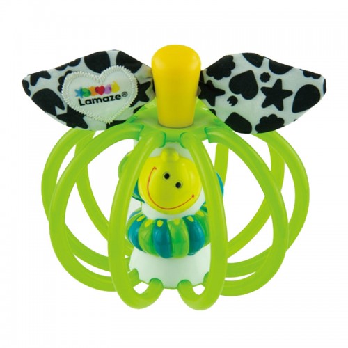 Lamaze Grip and Grab Apple Teether | Baby Toys | Baby Teether | 0 months+